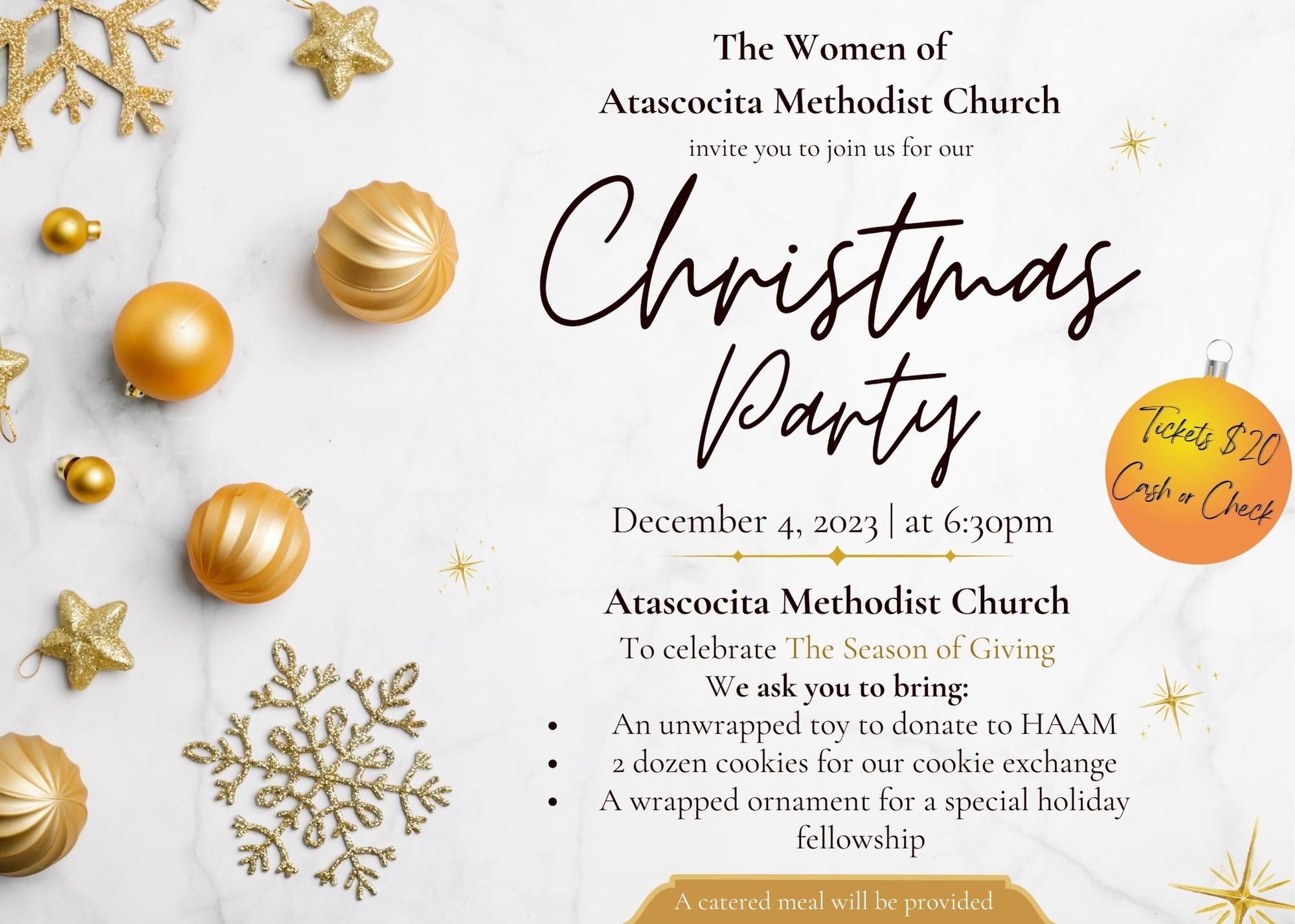 Women’s Ministry Christmas Party