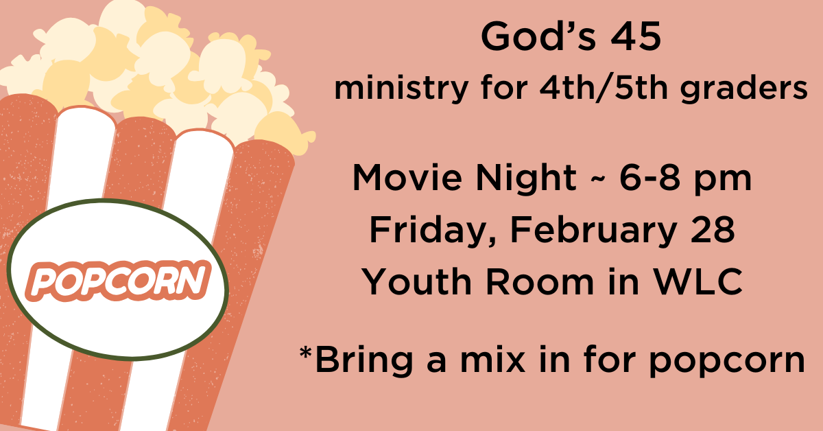 God’s 45 Movie Night