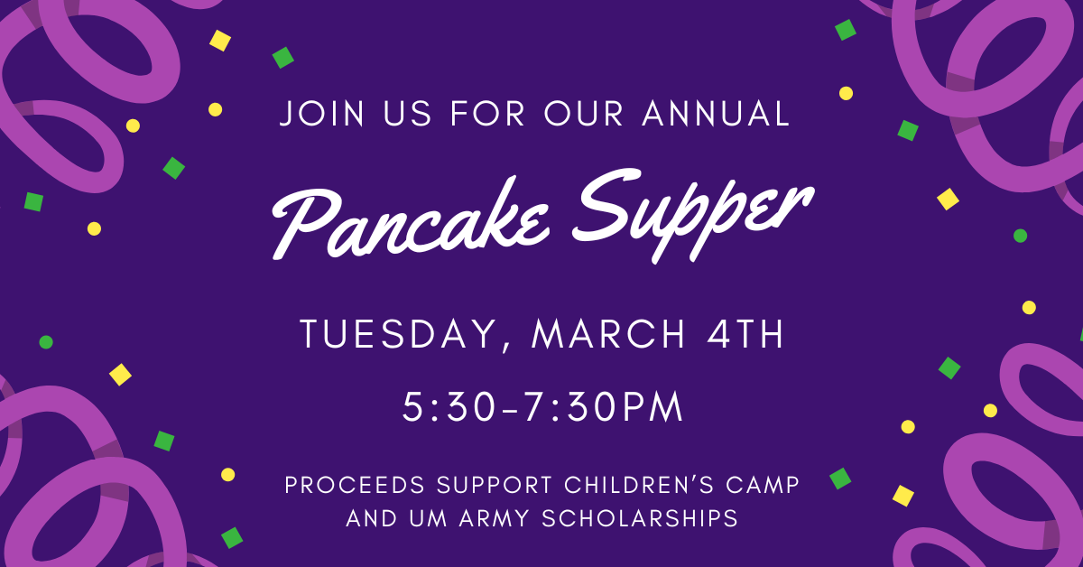 Annual Pancake Supper