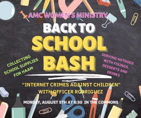 Women’s Ministry Back to School Bash